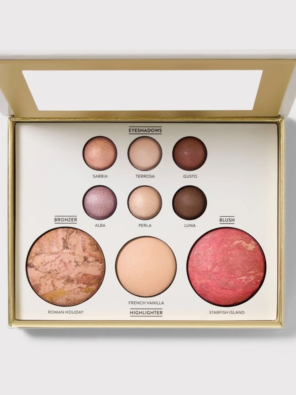 Laura Geller Palette in Rose, Peach & Gold Tones - Picture 2 of 7